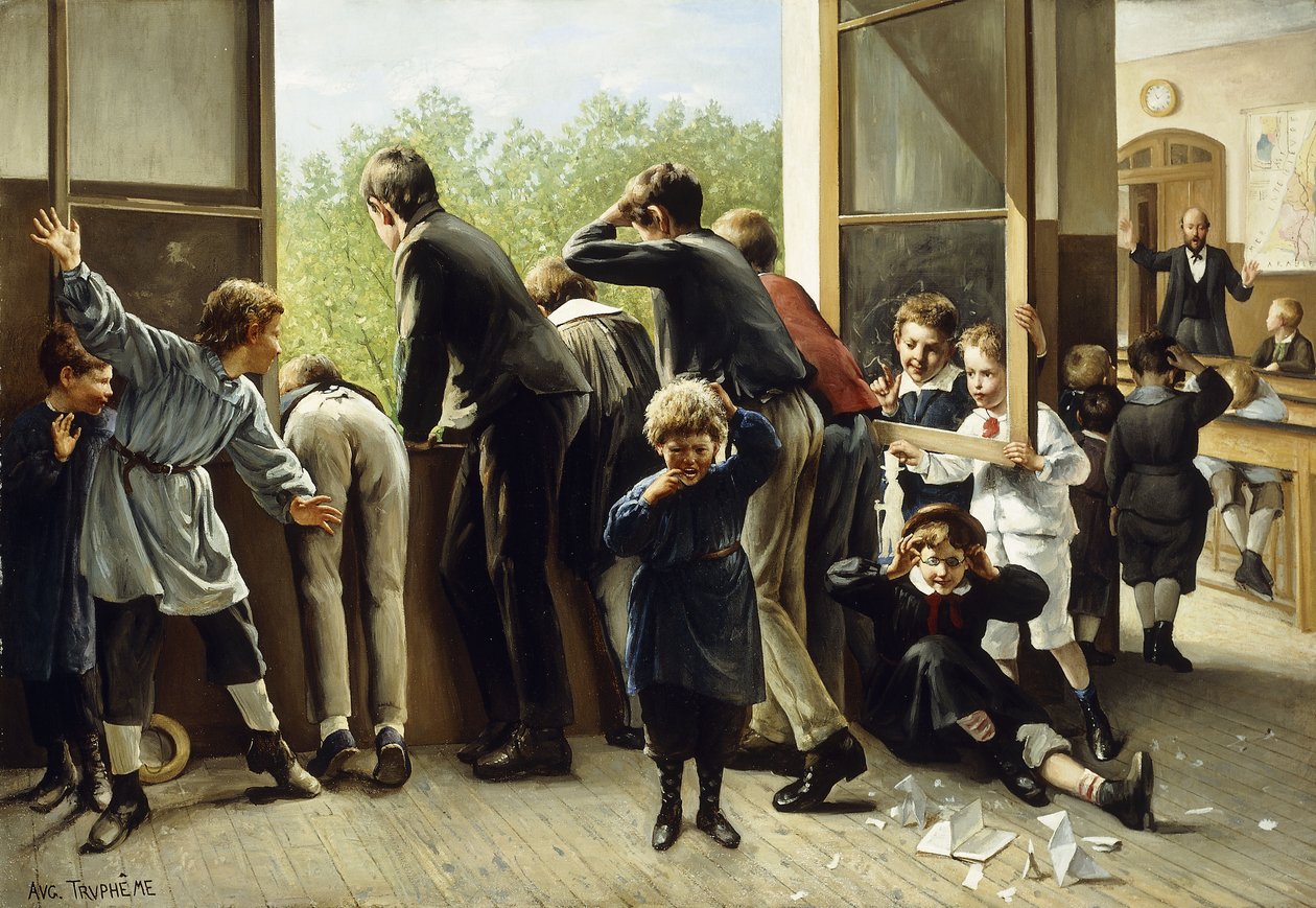 Los Bromistas de la Clase de Auguste Joseph Trupheme