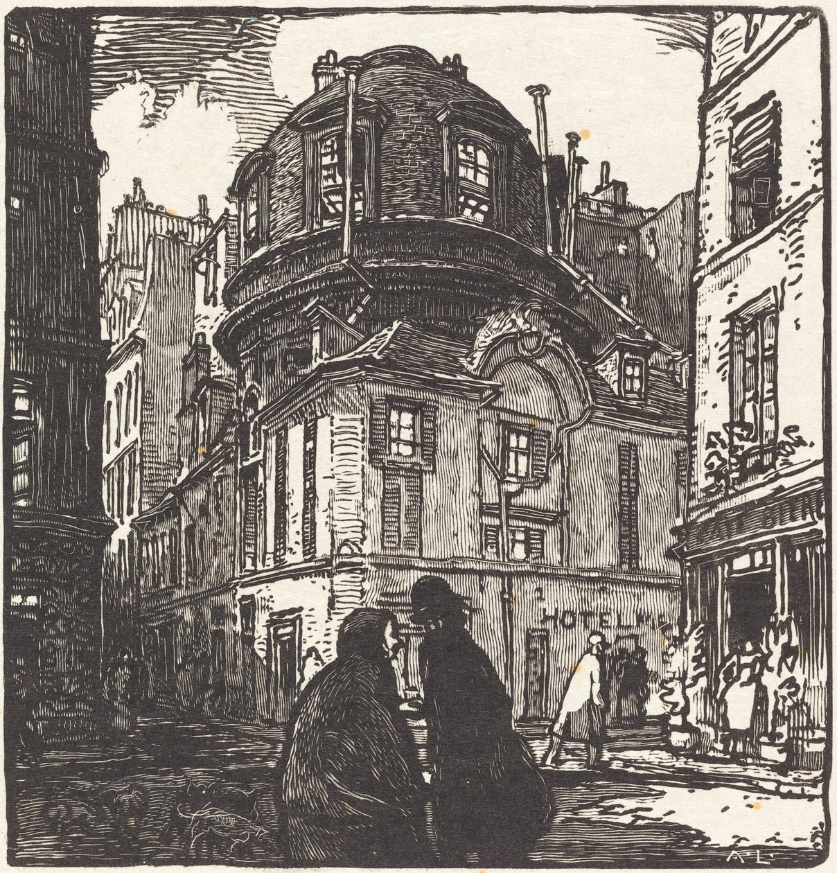 La antigua academia de medicina de Auguste Lepere