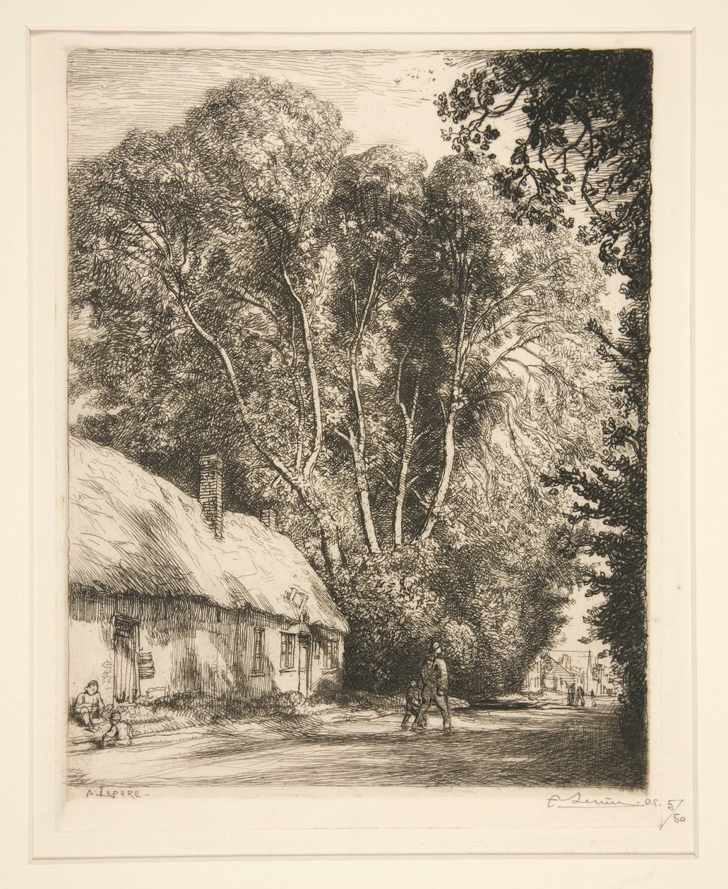 Le Bout Genet (Cvec?sur-le-Grand) de Auguste Lepere