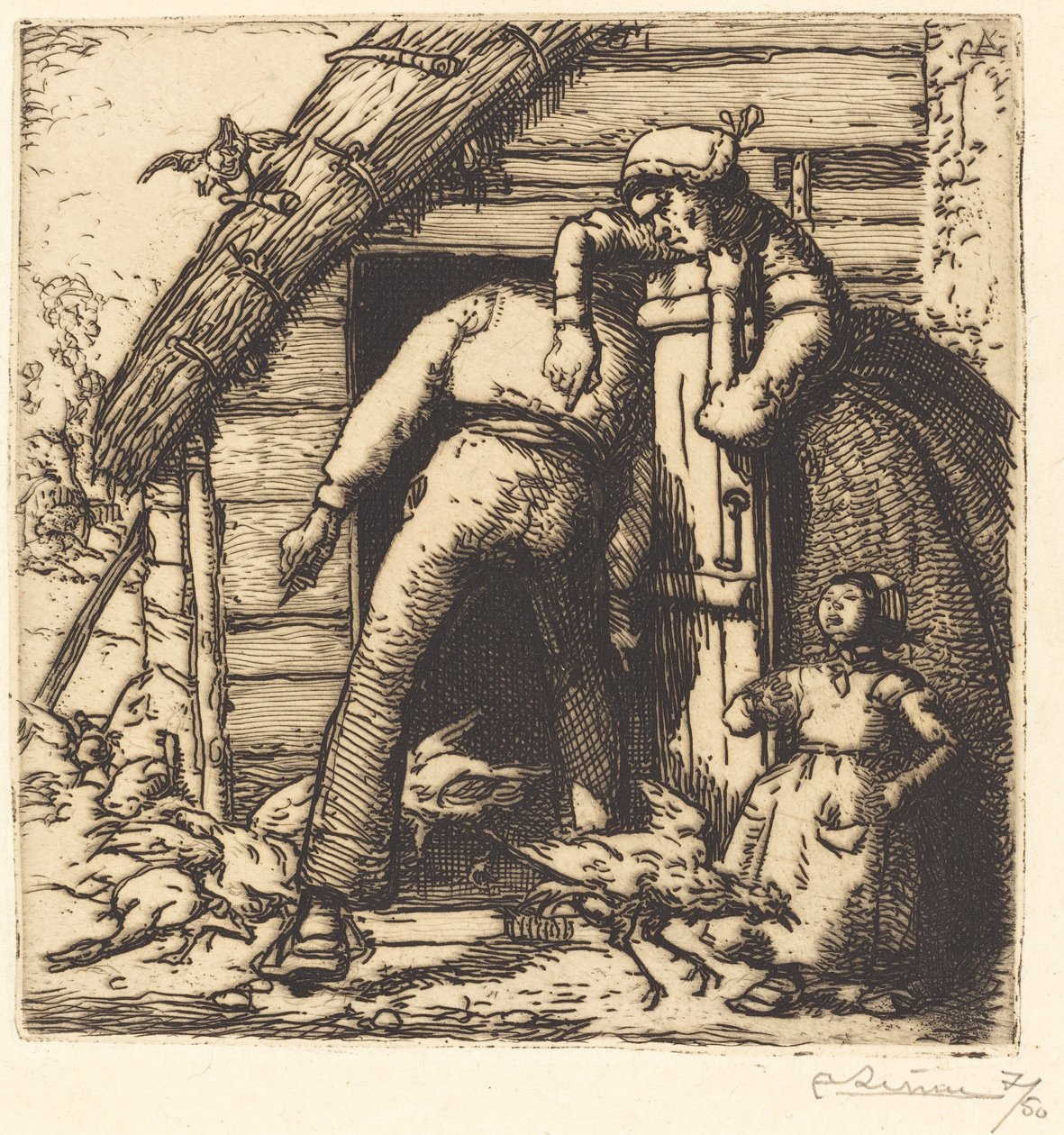El Pollero, Vendee de Auguste Lepere