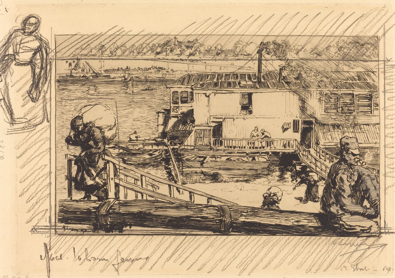 La Lavandería de Auguste Lepere