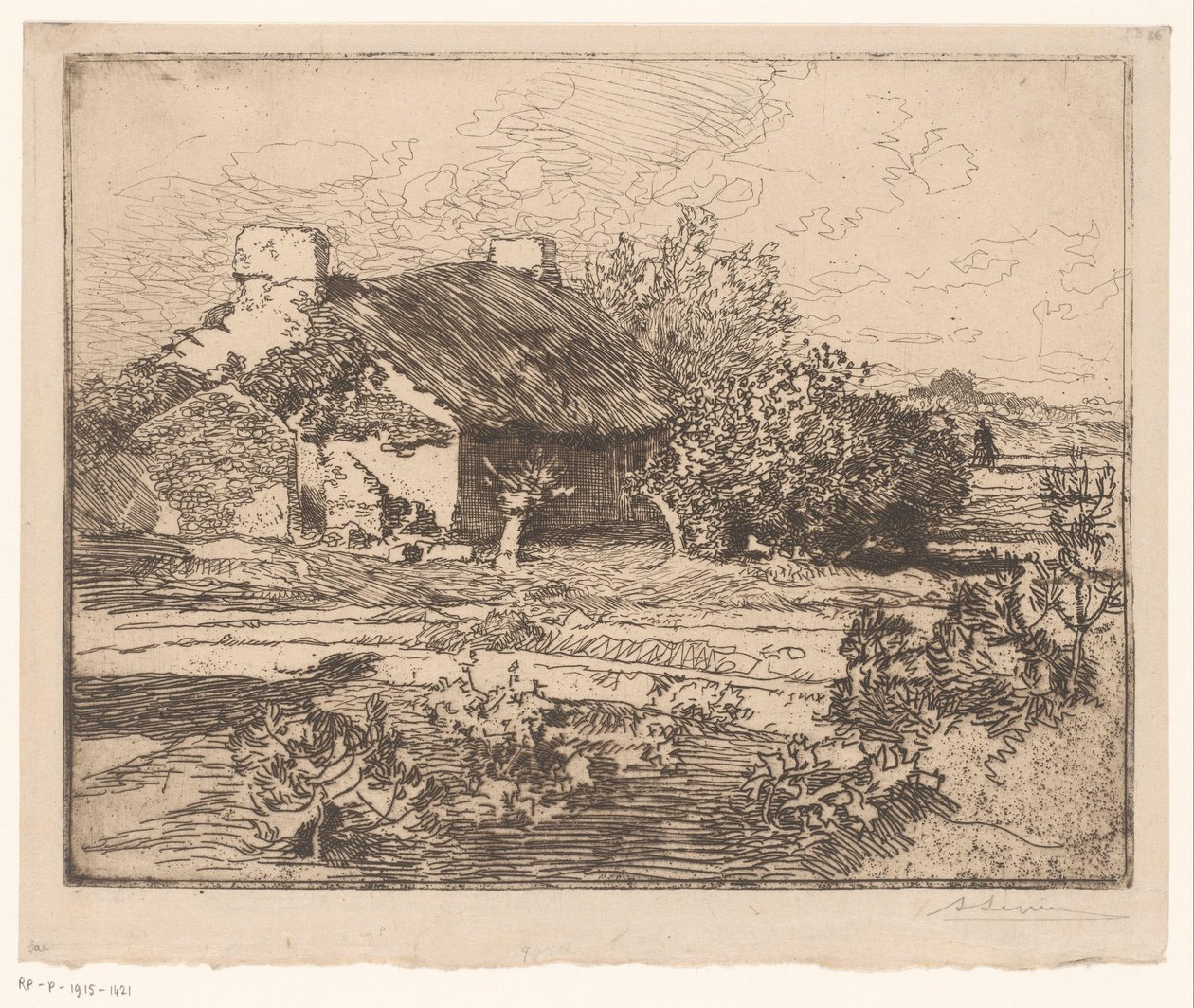 Granja de Auguste Lepère (signed by artist)