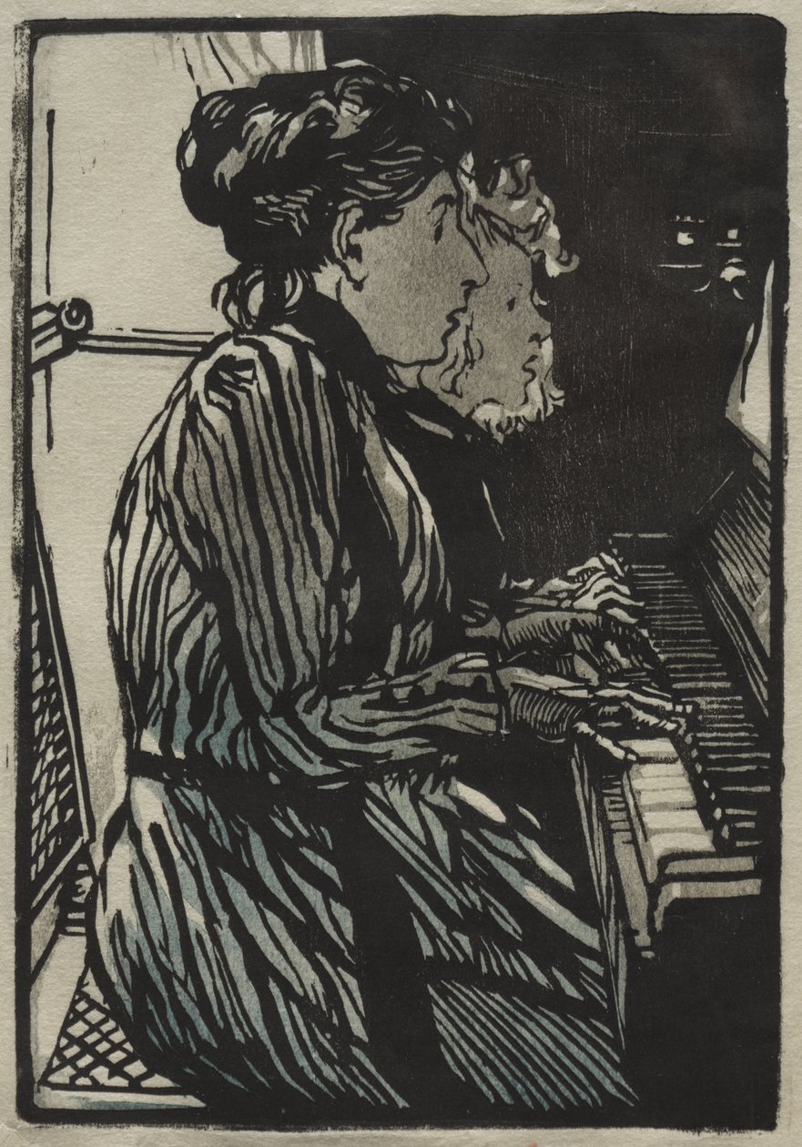 Etude a Quatre Mains de Auguste Louis Lepère