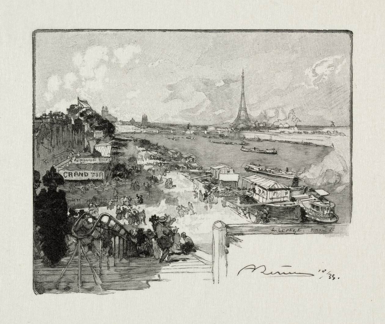 El Point-du-Jour de Auguste Louis Lepère