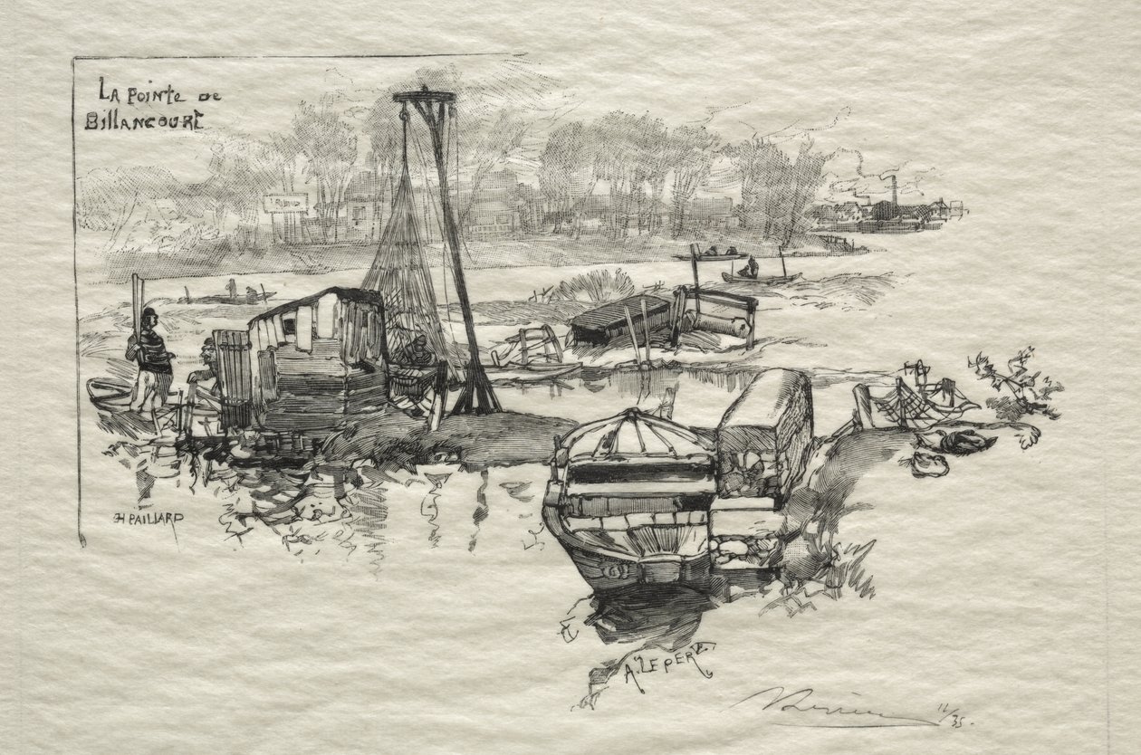 Le Point de Billancourt de Auguste Louis Lepère