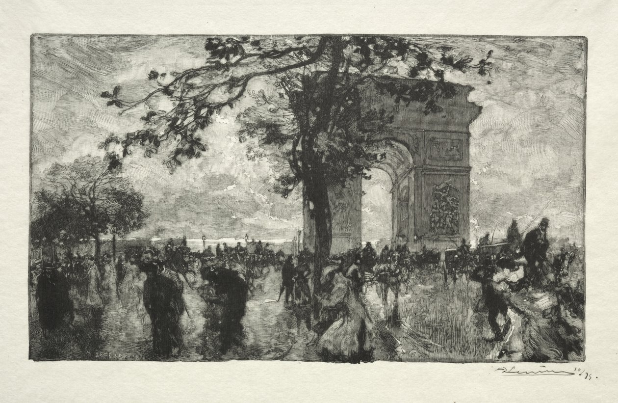 Regreso del Bosque de Auguste Louis Lepère