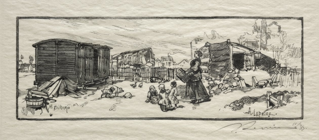 La cochera de Auguste Louis Lepère