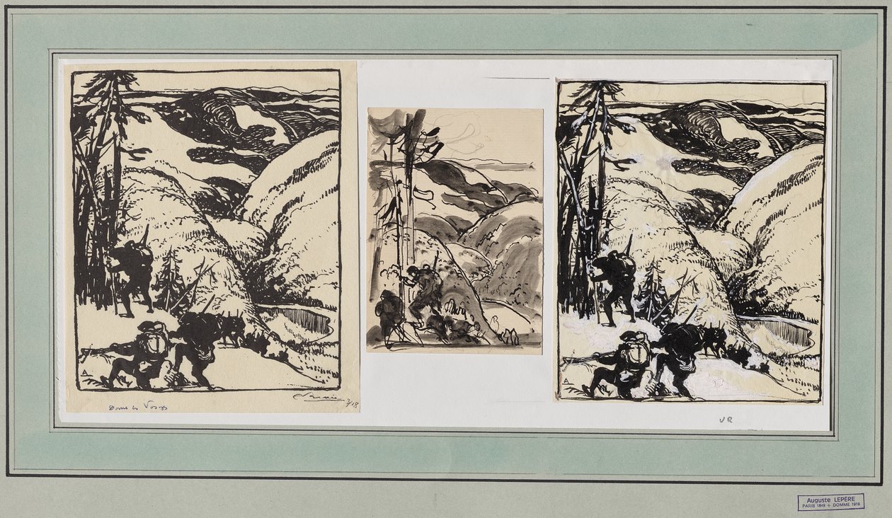 Dans les Vosges de Auguste Louis Lepère