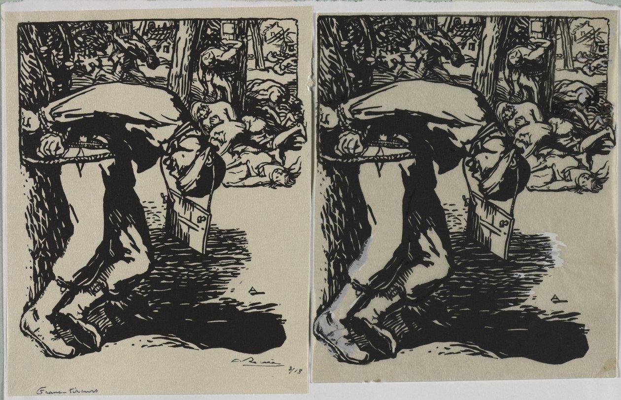 Franc-Tireurs de Auguste Louis Lepère