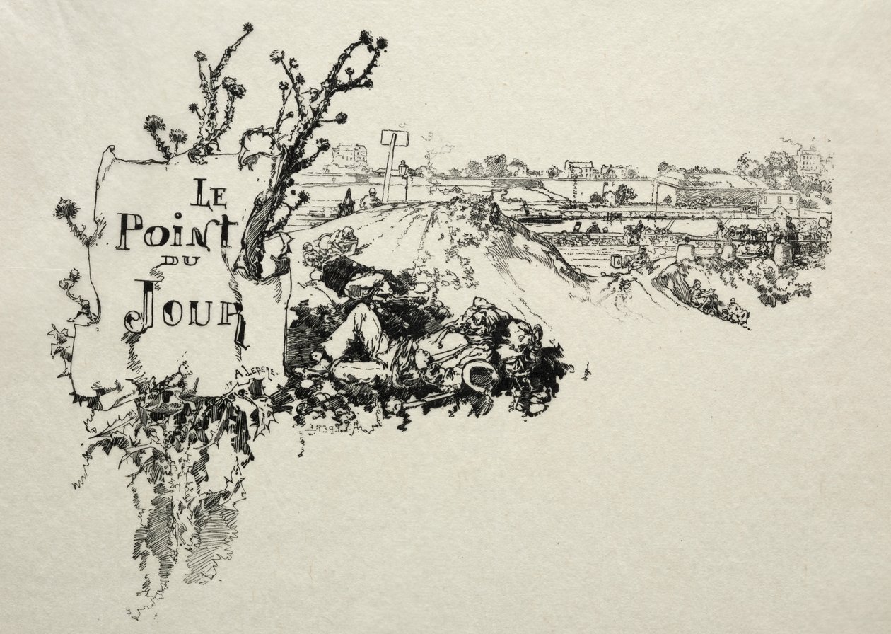 Le Point-du-Jour de Auguste Louis Lepère