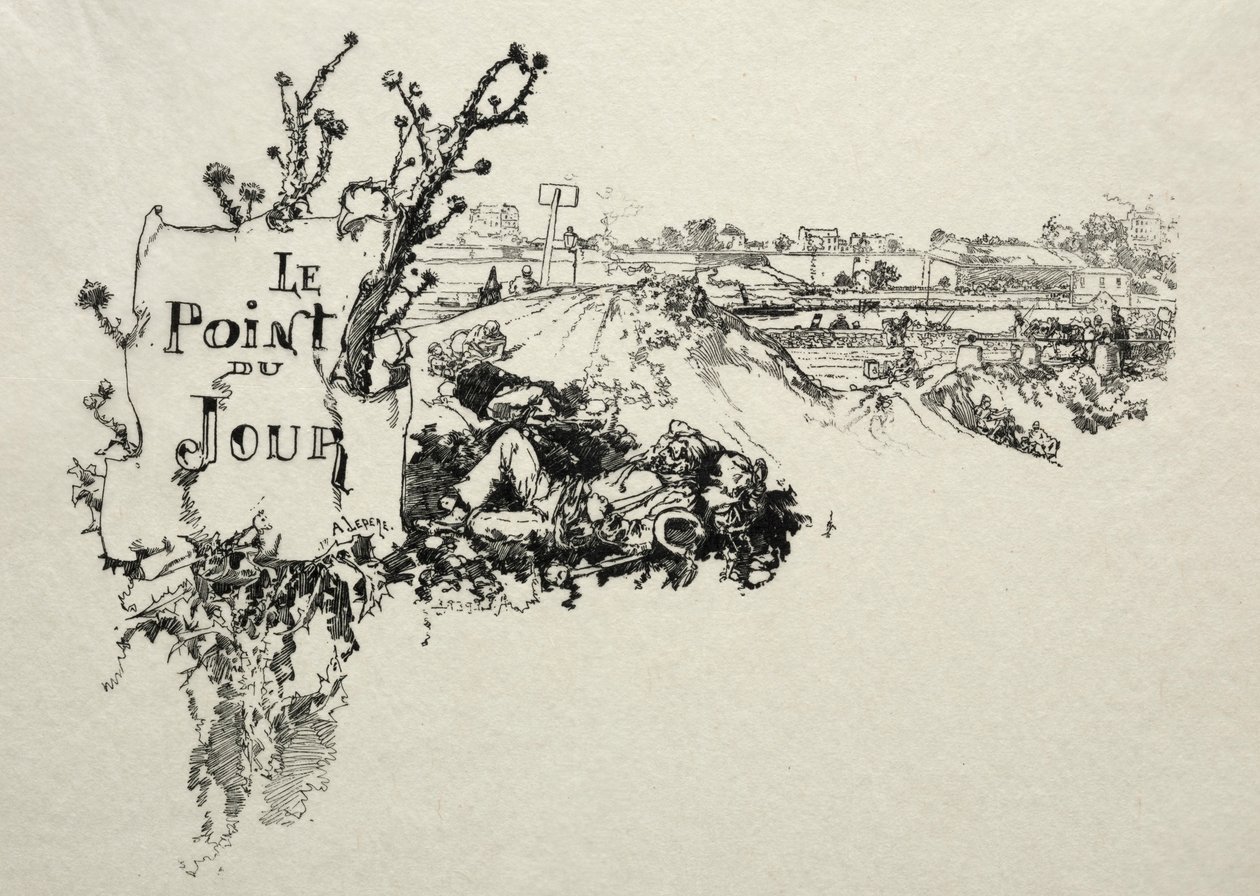 Le Point-du-Jour de Auguste Louis Lepère