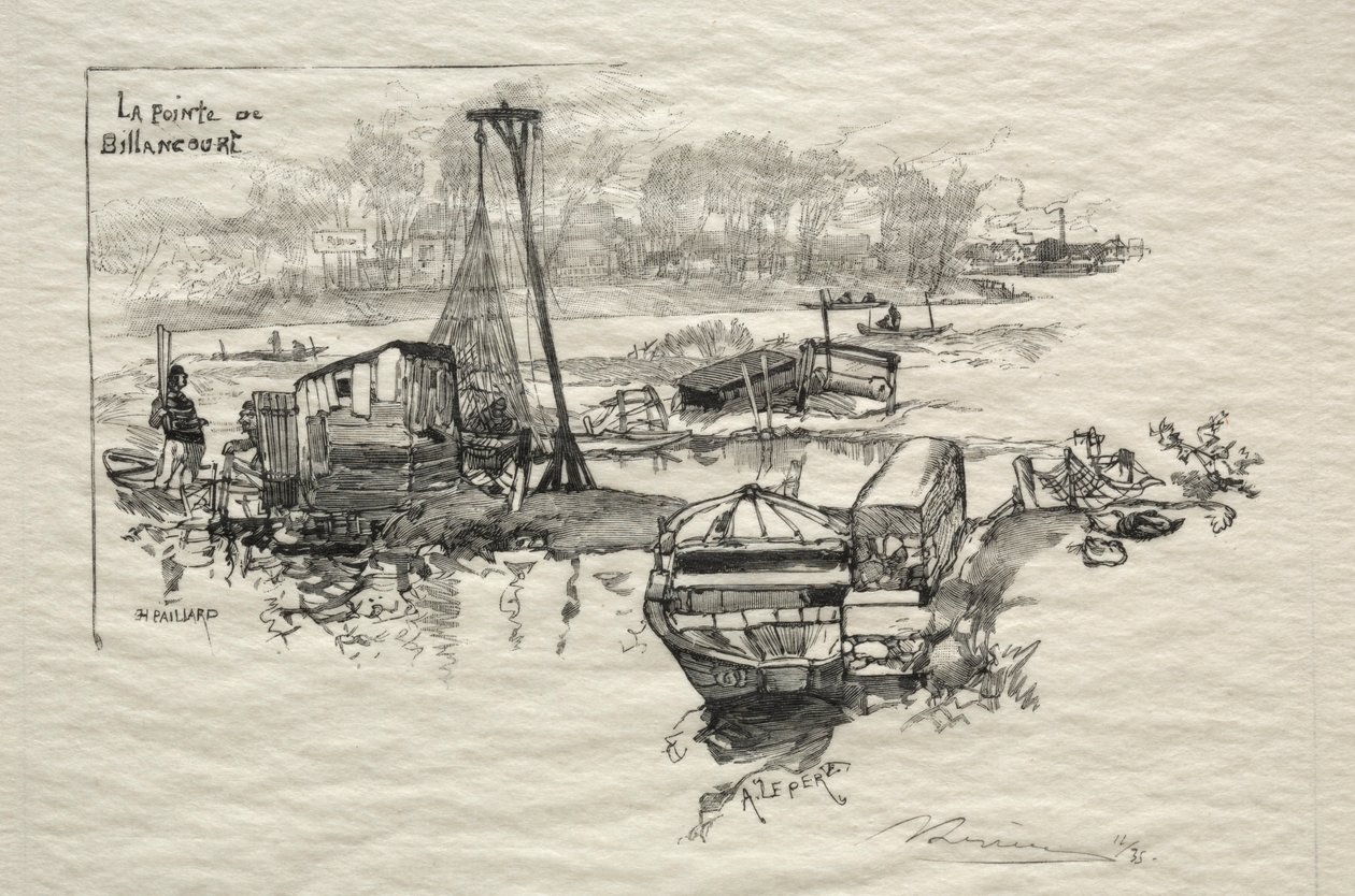 Le Point de Billancourt de Auguste Louis Lepère