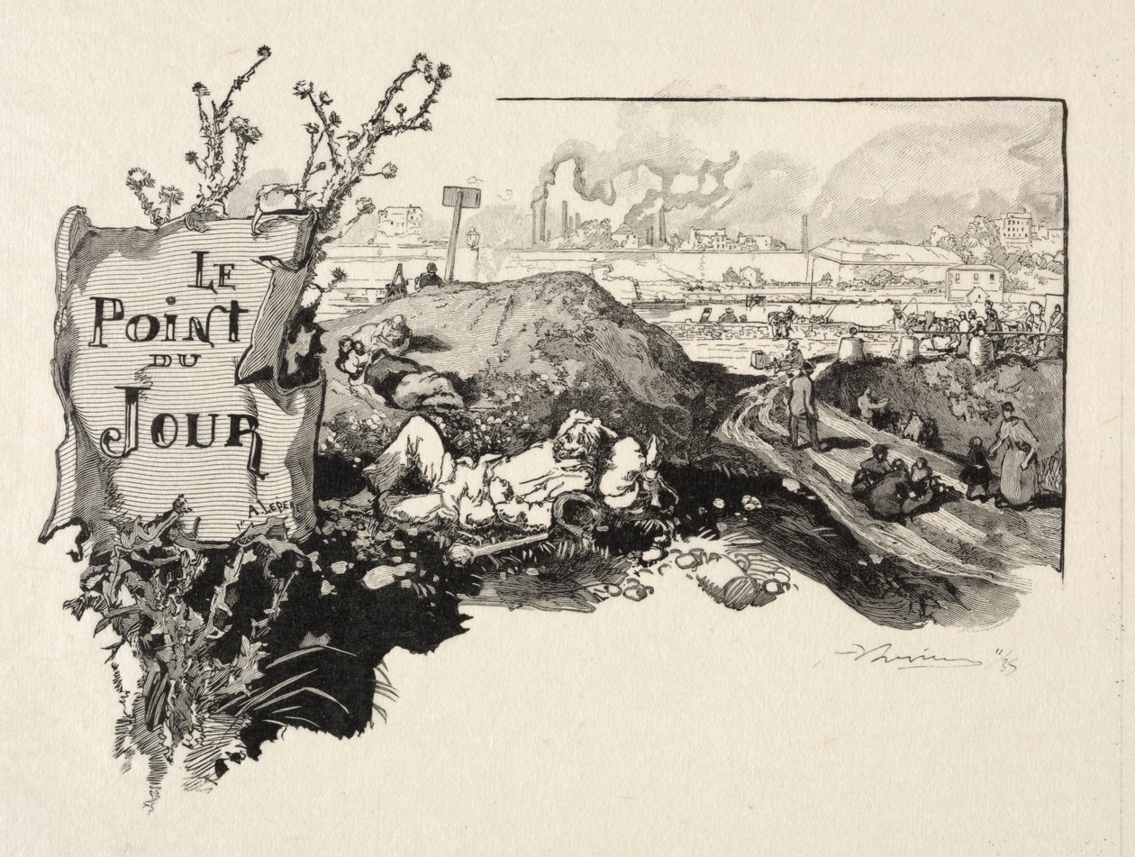 Le Point du Jour de Auguste Louis Lepère