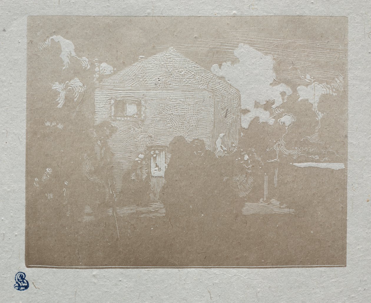 Los Mendigos en la Última Casa de Auguste Louis Lepère