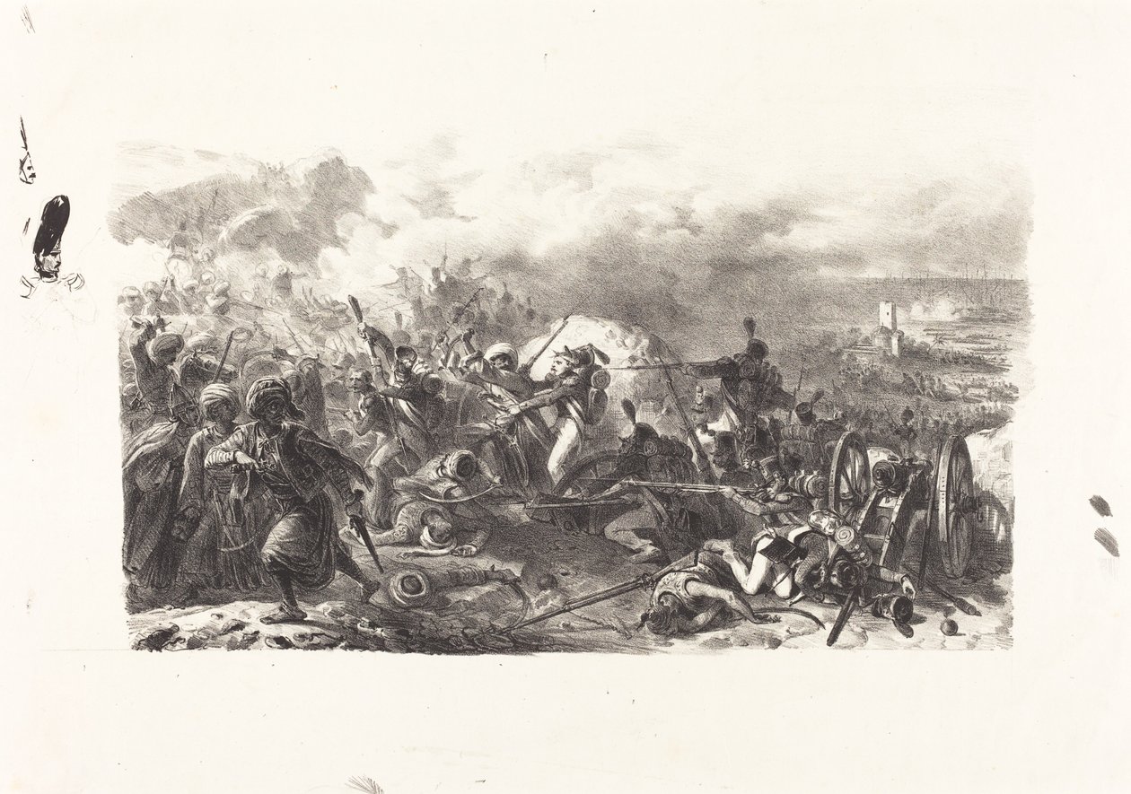 Episodio de la guerra de Argelia de Auguste Raffet