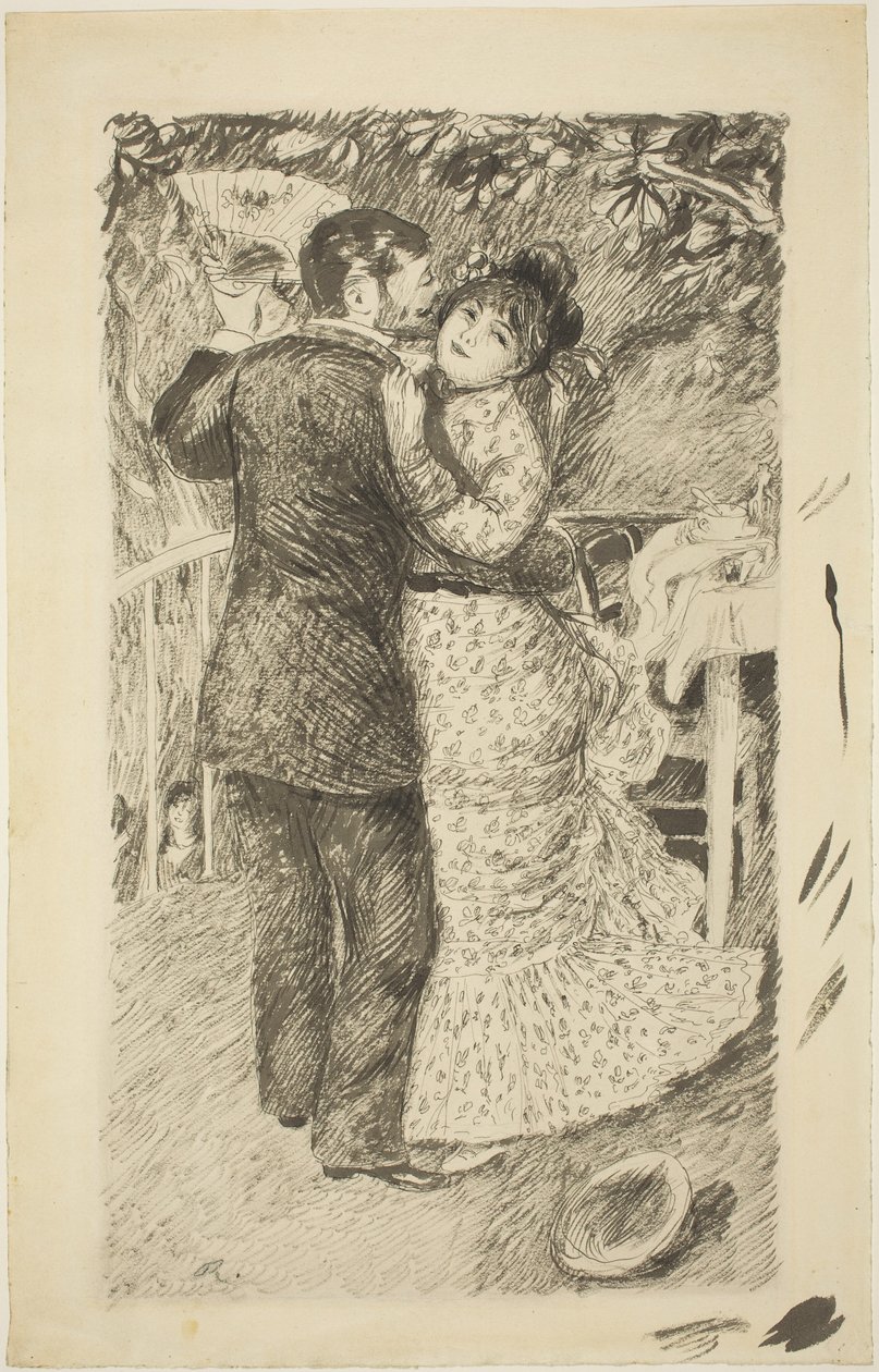 Baile en el Campo de Auguste Renoir