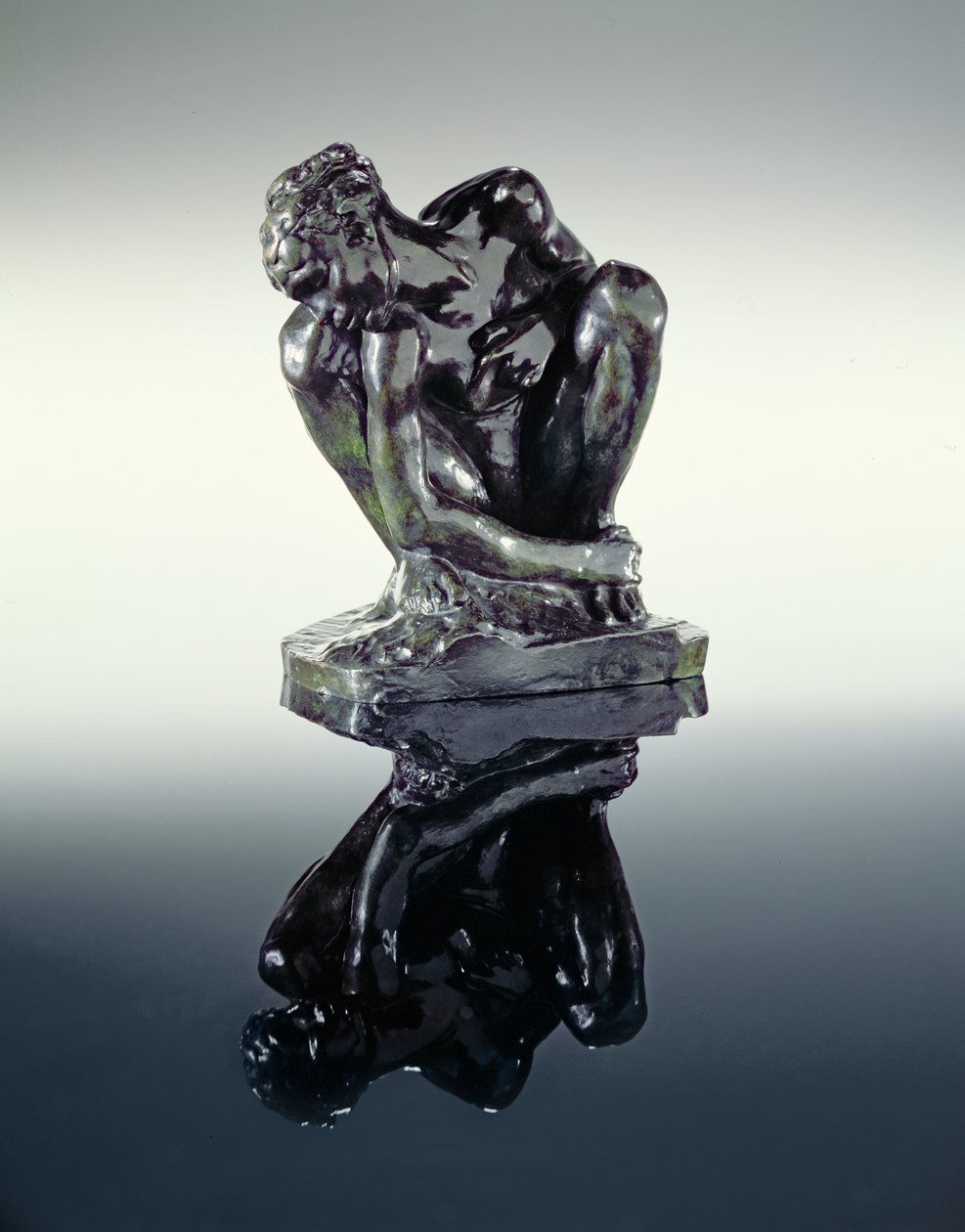 Desnudo agachado de Auguste Rodin