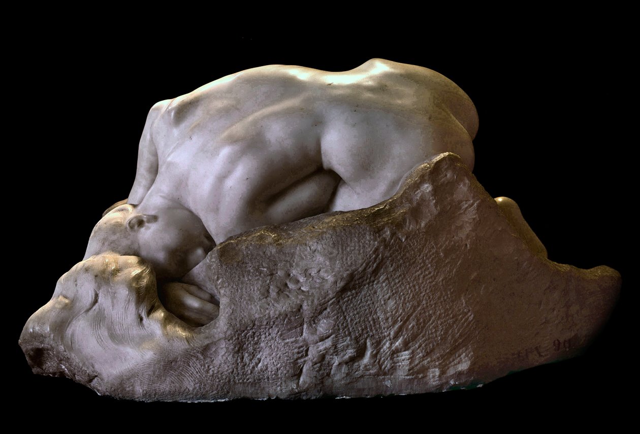 Danaide. Escultura de Auguste Rodin (1840-1917) siglo XIX París, Museo ...