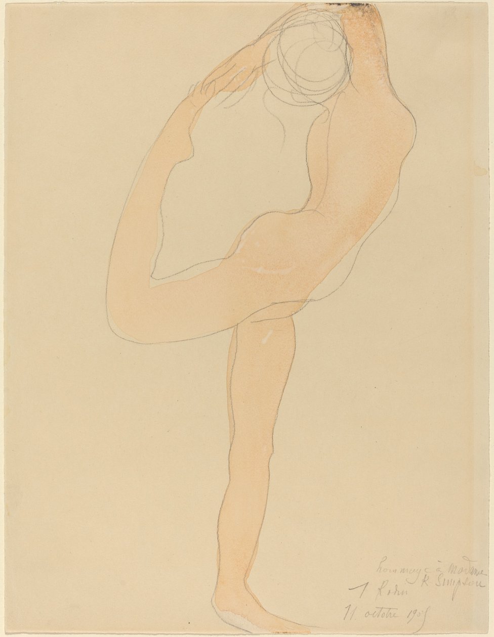 Figura Bailando de Auguste Rodin