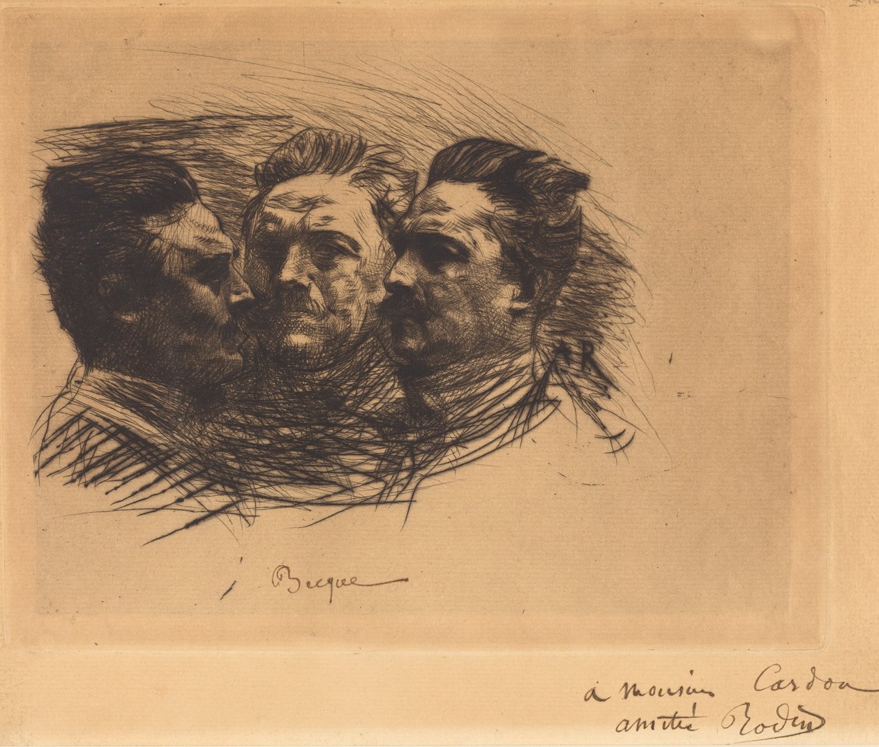 Henri Becque de Auguste Rodin
