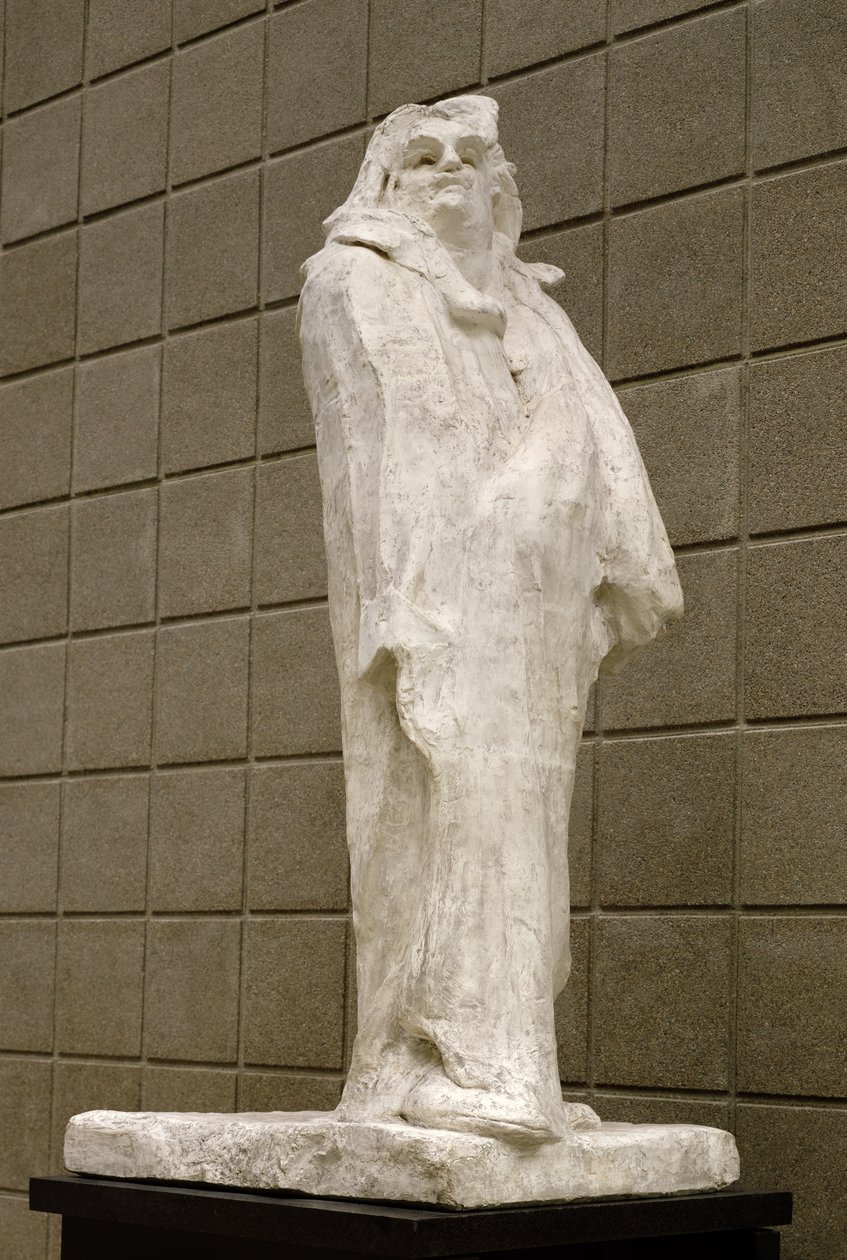 Honoré de Balzac (1799-1850) 1897 (yeso) de Auguste Rodin