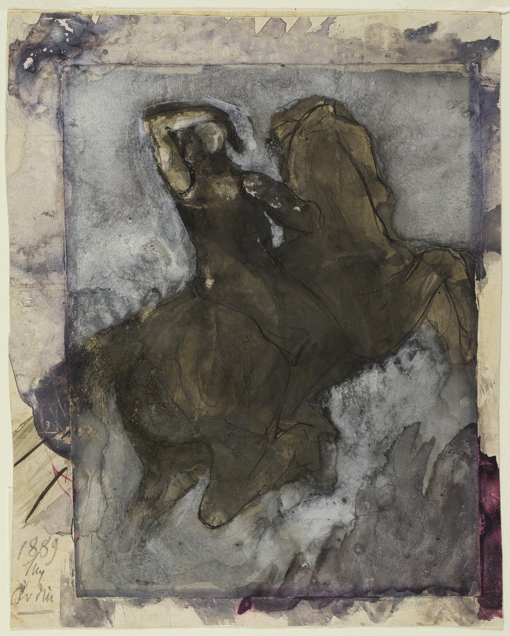 Jinete, 1889 de Auguste Rodin