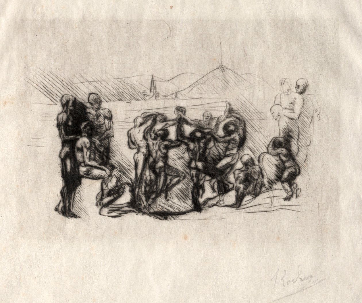 La Ronda, 1883 de Auguste Rodin