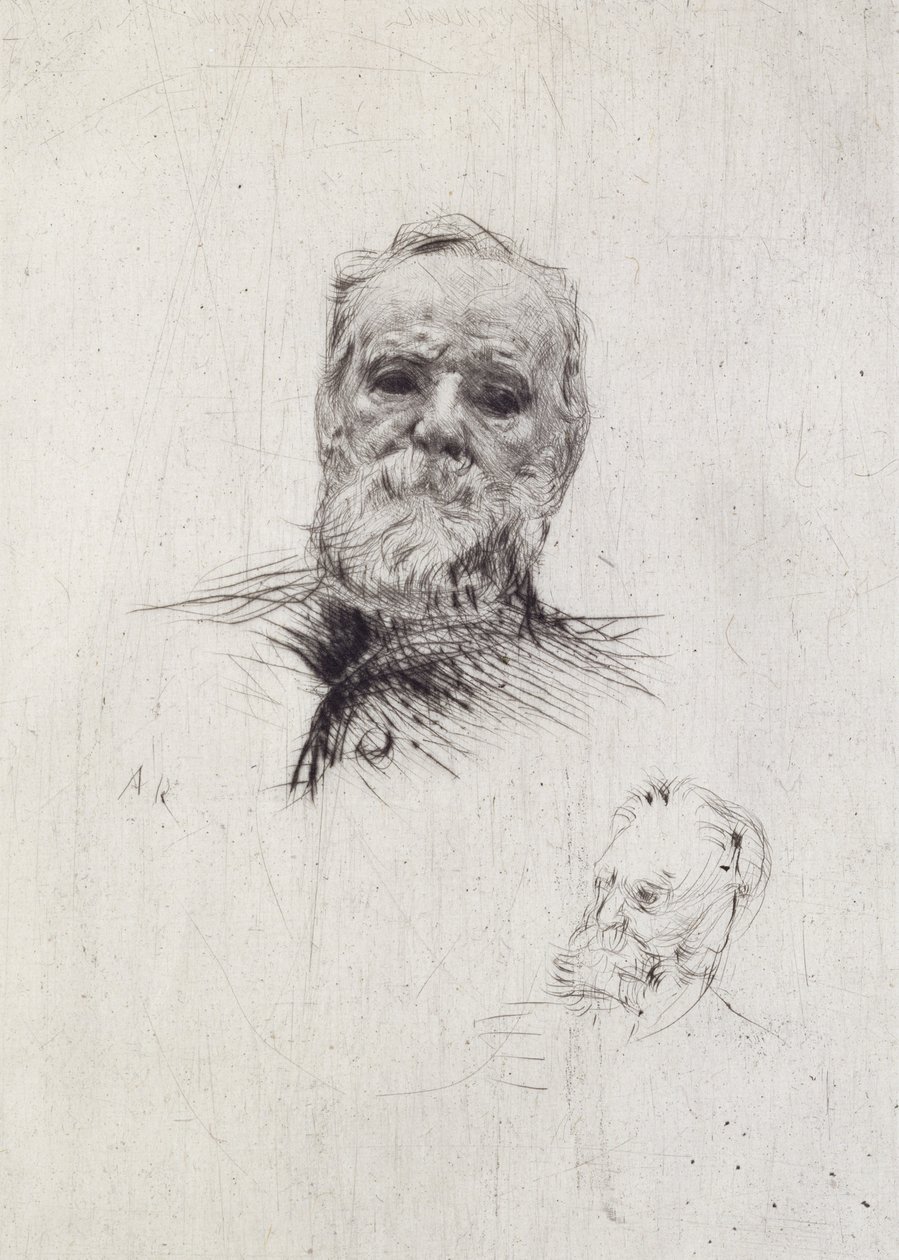 Retrato de Victor Hugo (1802-85) de Auguste Rodin