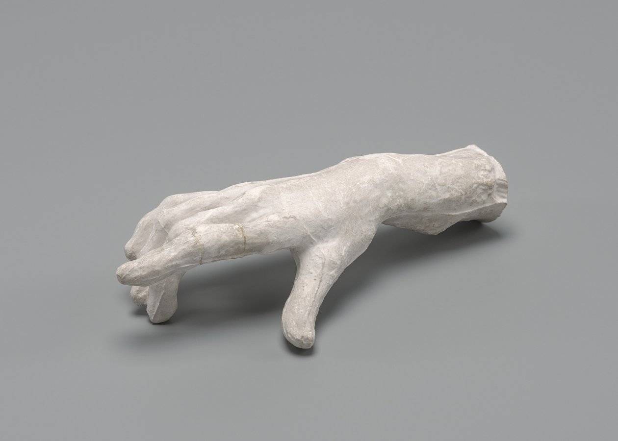 Mano Derecha, posiblemente 1880 de Auguste Rodin