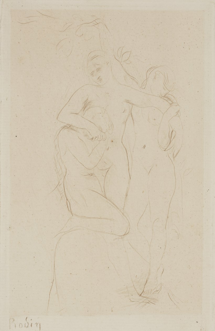Almas en el purgatorio de Auguste Rodin