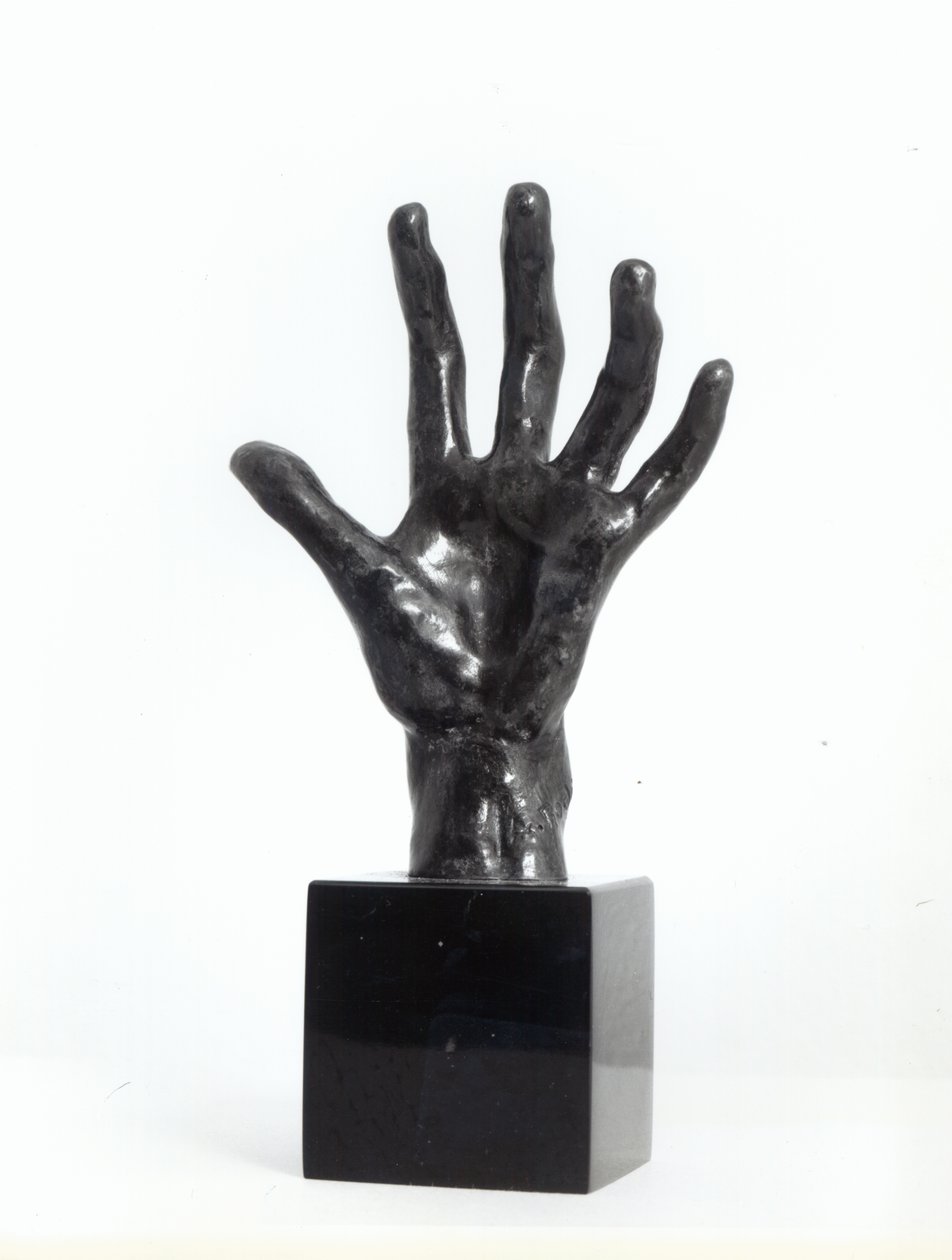 La mano, moldeada por Georges Rudier, París de Auguste Rodin