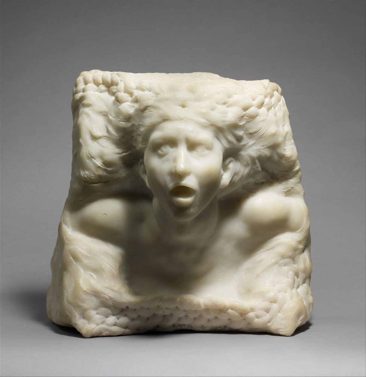 La Tempestad, c.1908 (mármol) de Auguste Rodin