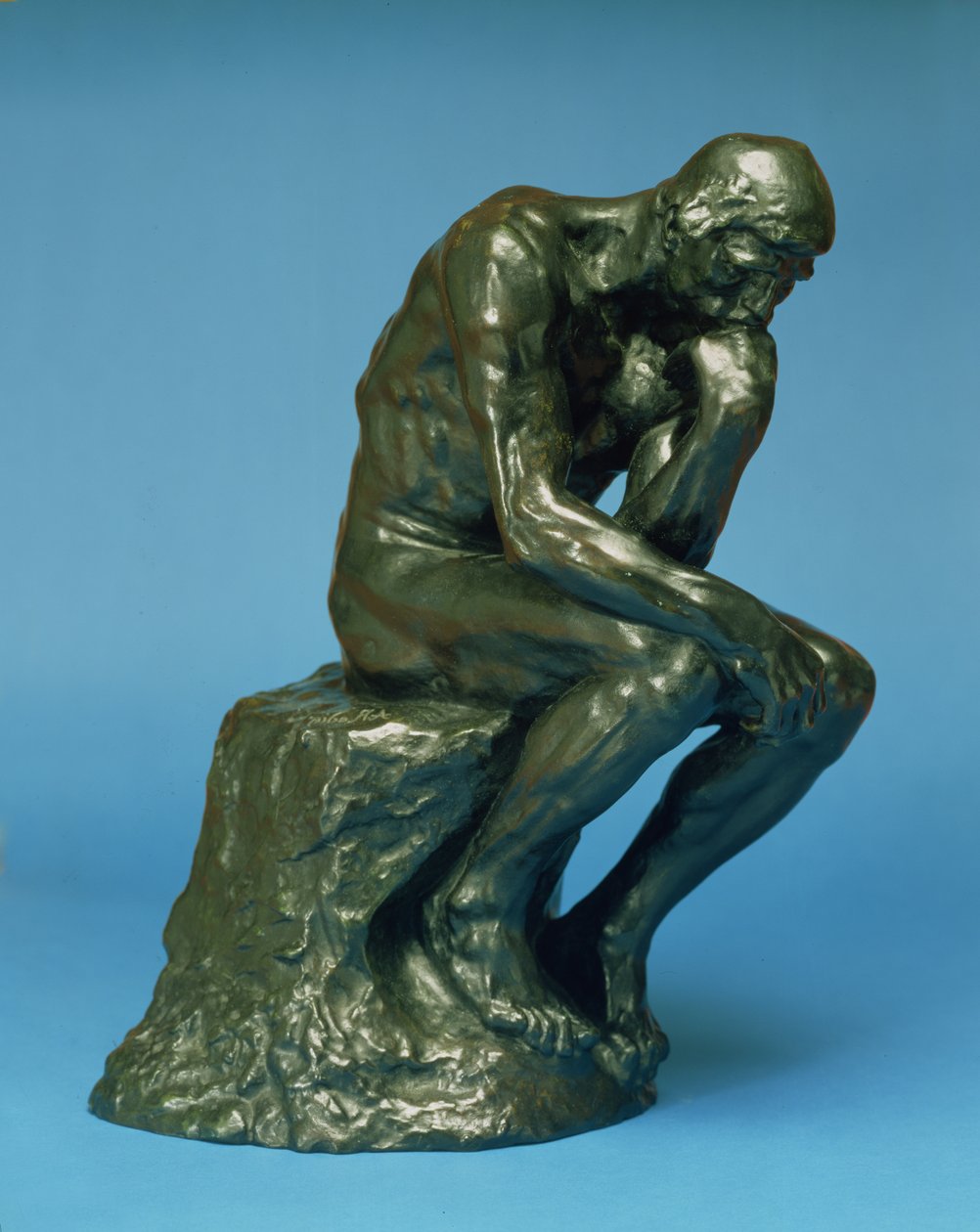 El Pensador, 1880 (bronce) de Auguste Rodin