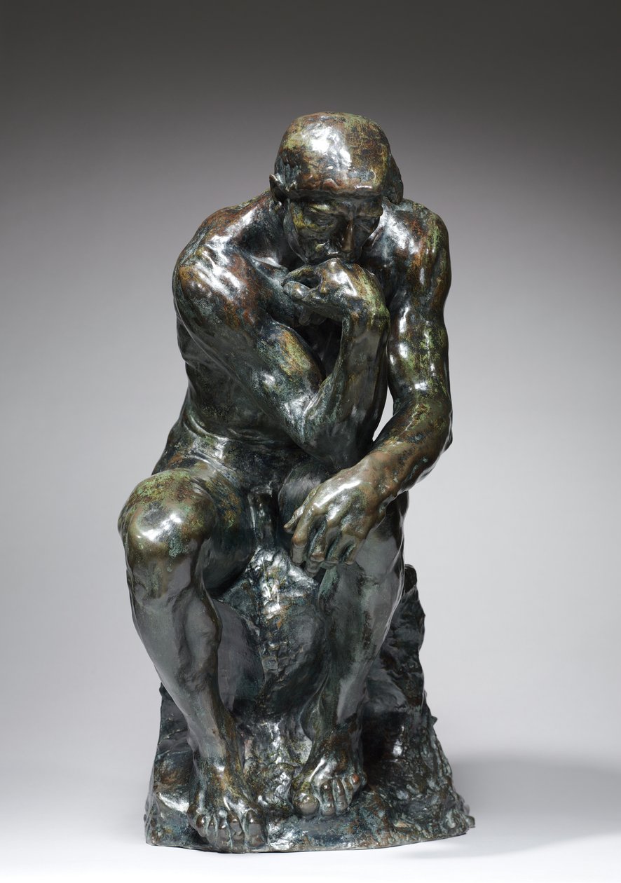 El Pensador, c.1880 de Auguste Rodin