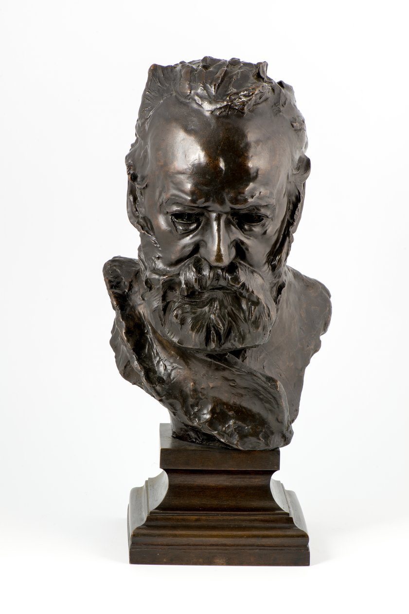 Victor Hugo (reproducción en bronce del original de 1886) de Auguste Rodin