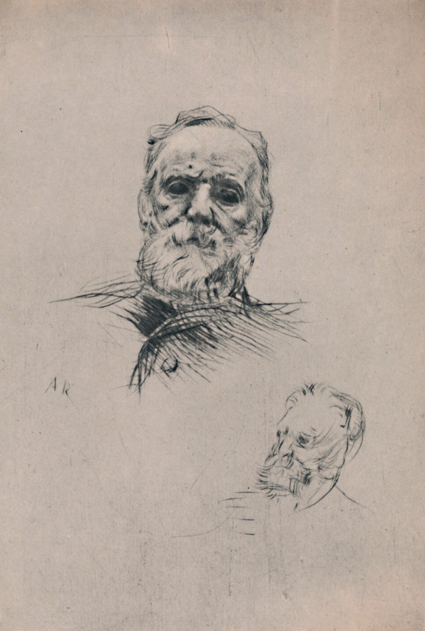 Victor Hugo, c1884, 1946 de Auguste Rodin
