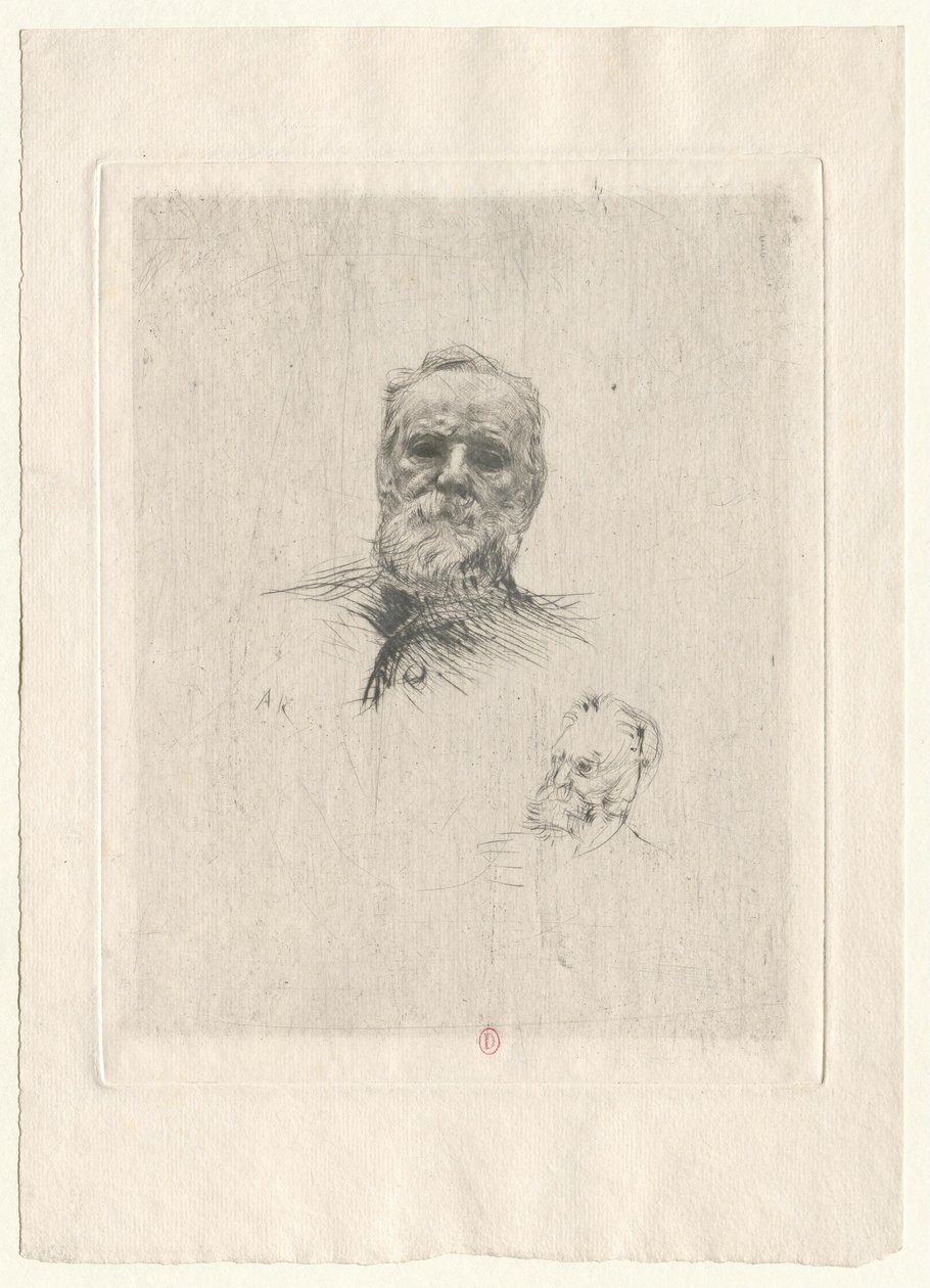 [Victor Hugo, de cara] de Auguste Rodin