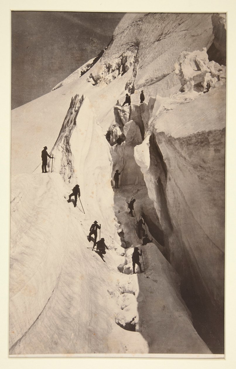 Mont Blanc, La Grieta de Auguste Rosalie Bisson