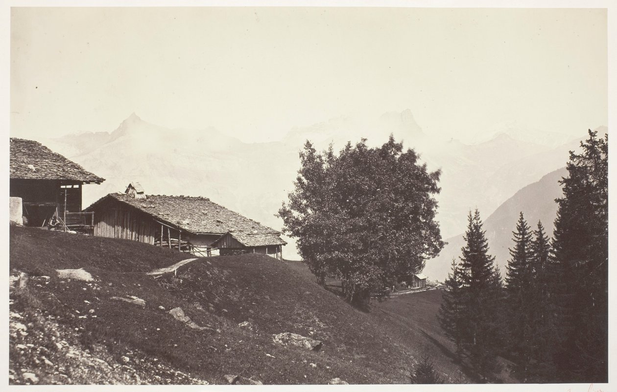 Savoie 47, Le Buet y los Rochers de Fis de Auguste Rosalie Bisson