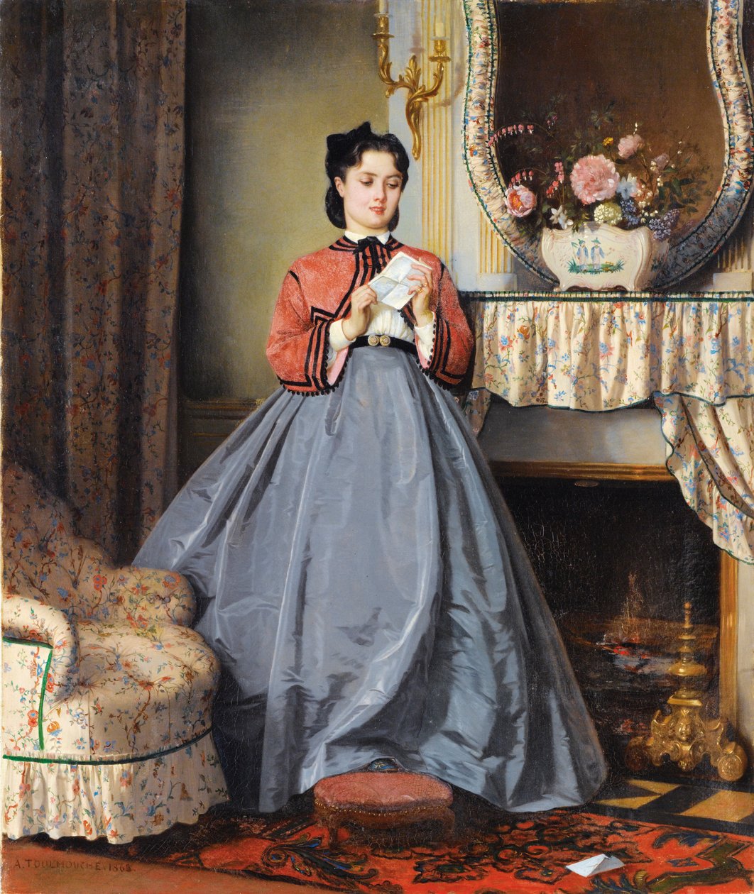 La carta de amor de Auguste Toulmouche