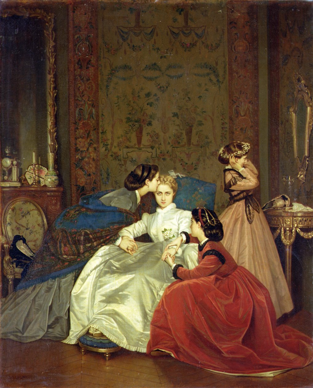 La novia reticente de Auguste Toulmouche