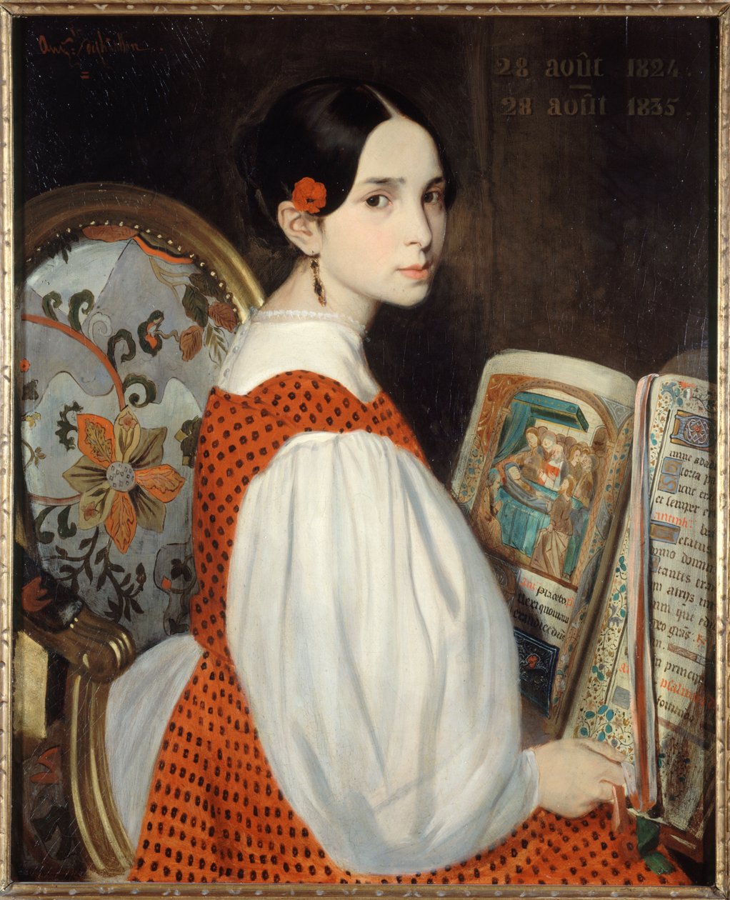 Leopoldine en el Libro de Horas de Auguste de Chatillon