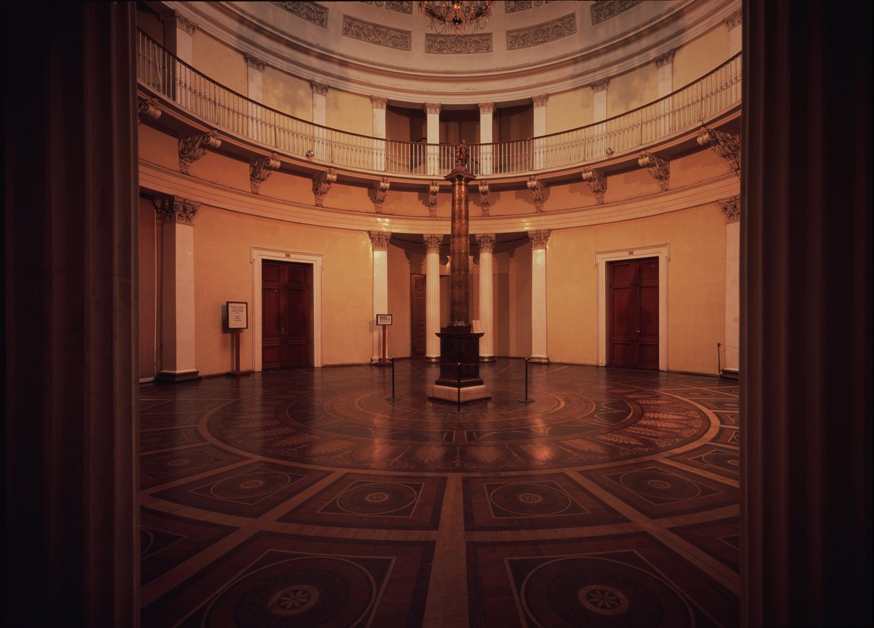 La rotonda del Palacio de Invierno, 1830s de Auguste de Montferrand