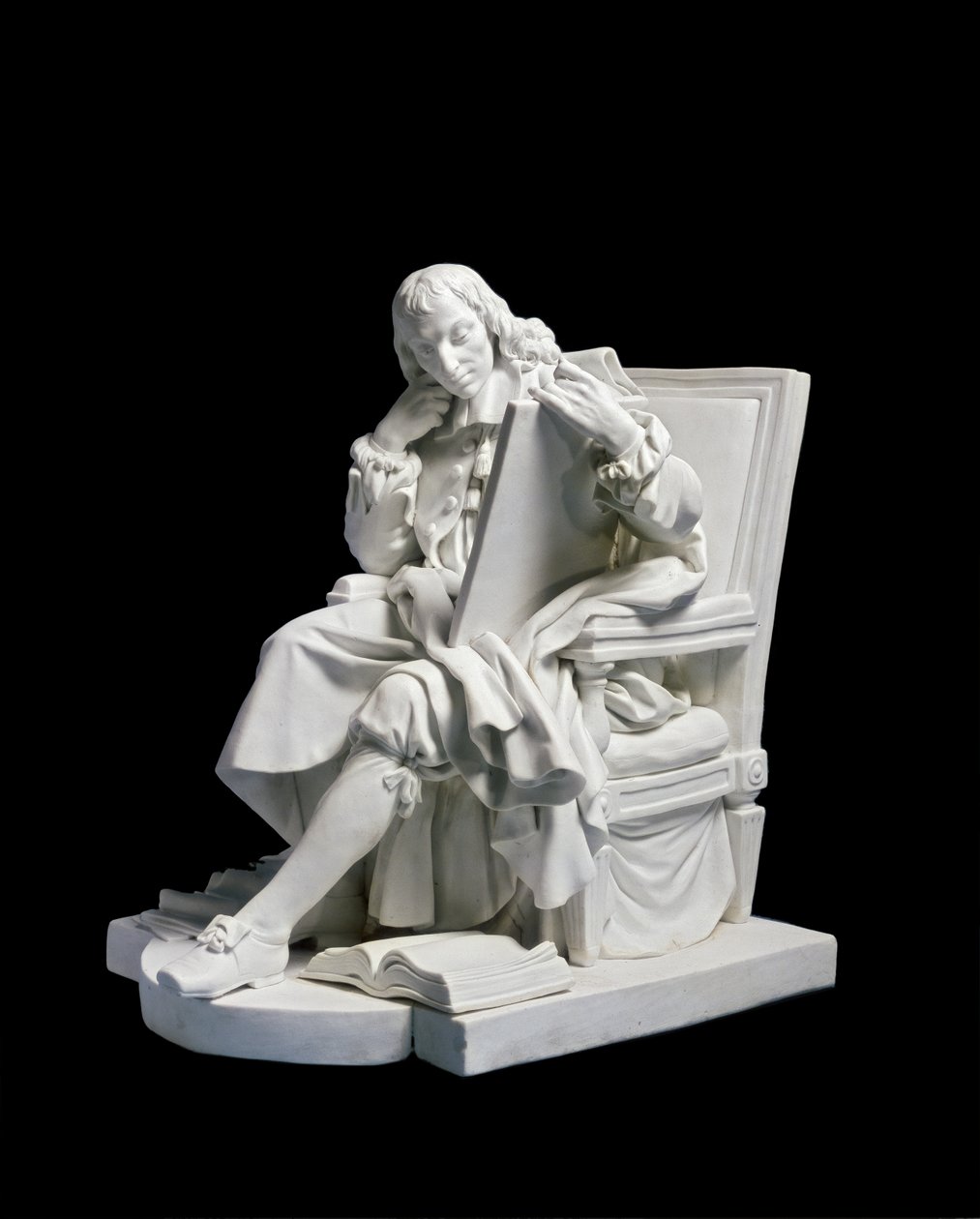 Blaise Pascal, c. 1784 de Augustin Pajou