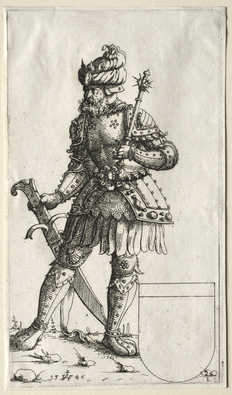 Segismundo II, Rey de Polonia, 1546 de Augustin Hirschvogel