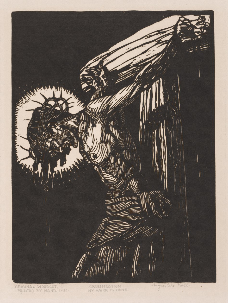 Crucifixión de Augustin Kolb
