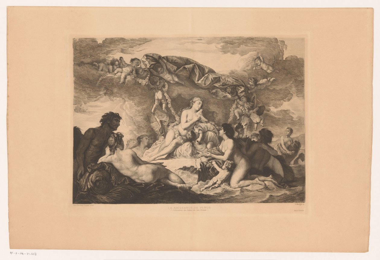 Nacimiento de Venus
El nacimiento de Venus (título en el objeto) de Augustin Mongin
