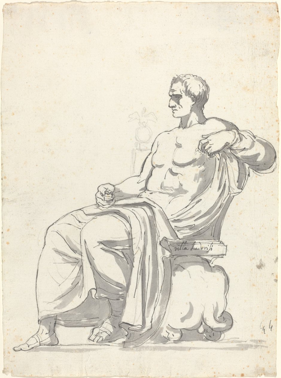 El Ludovisi Menandro de Augustin Pajou