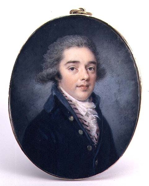 Retrato de un joven, c.1790 de Augustin Ritt