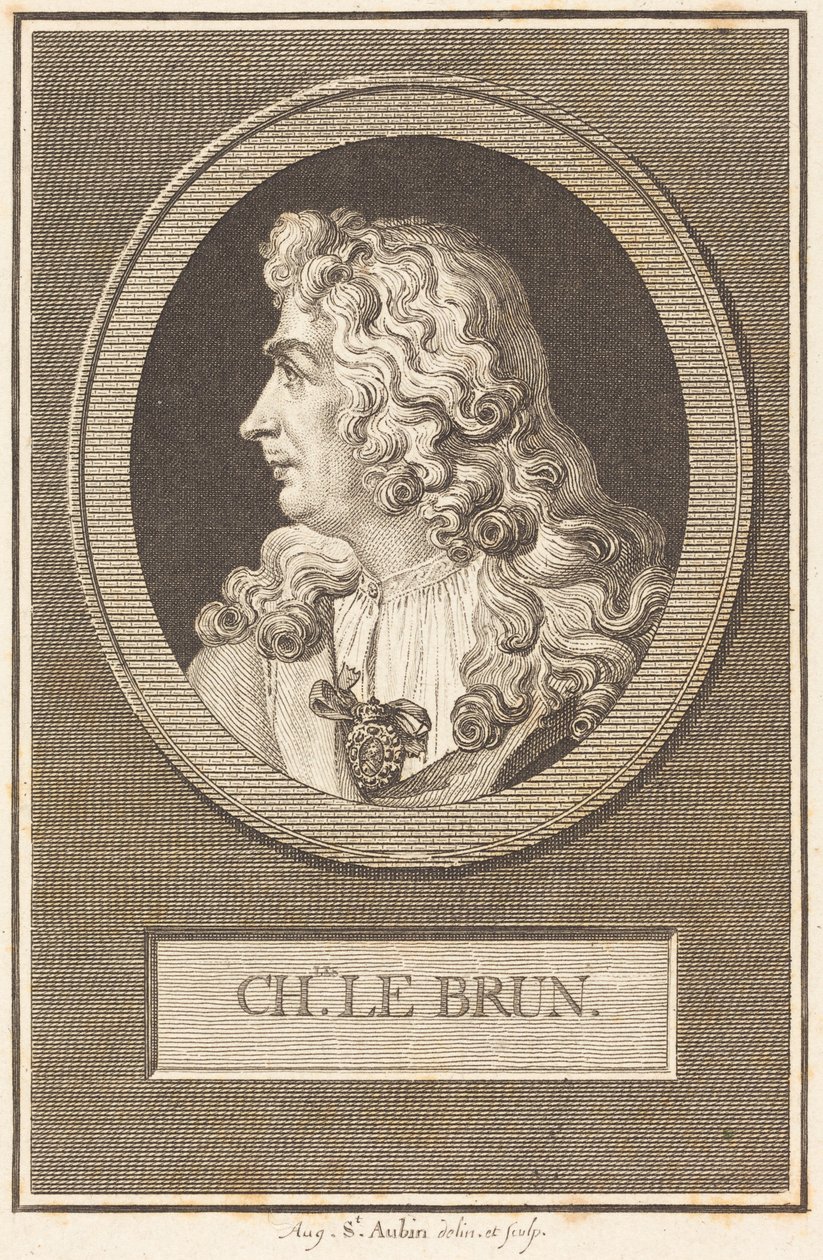 Charles Le Brun de Augustin de Saint-Aubin